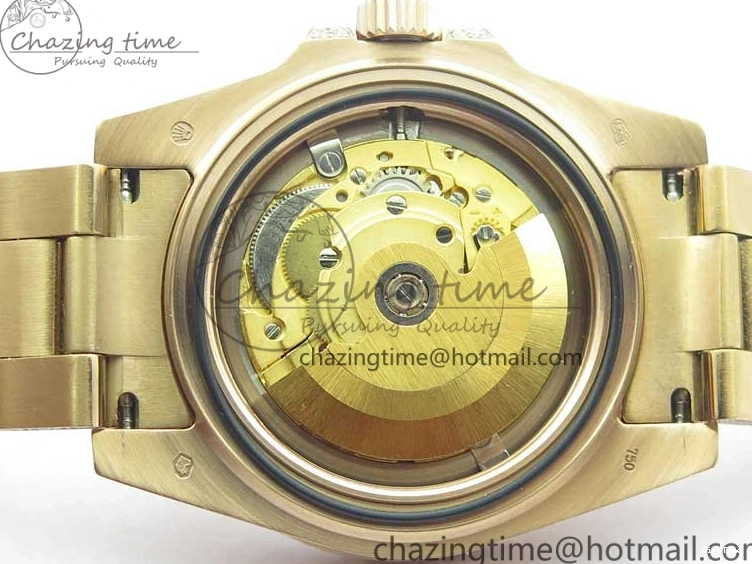 MiroTime 0329 GMT Master II 116769 BRIL Full Diamonds RG TWF Best Edition A Unique 2991